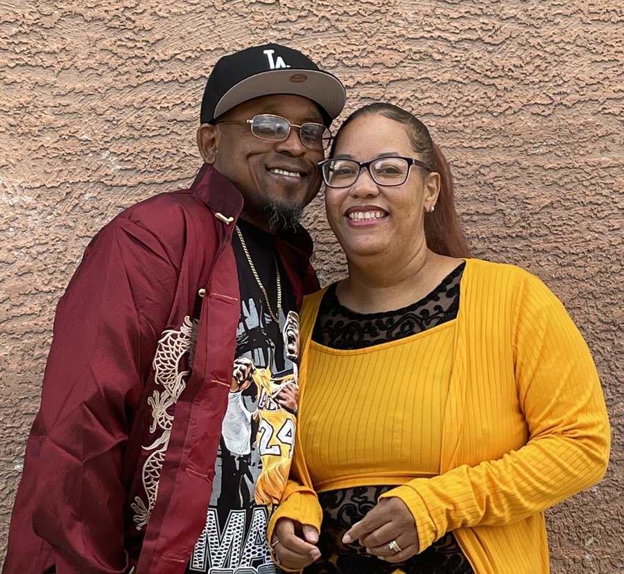 Rochelle and Darrell, 31 years together